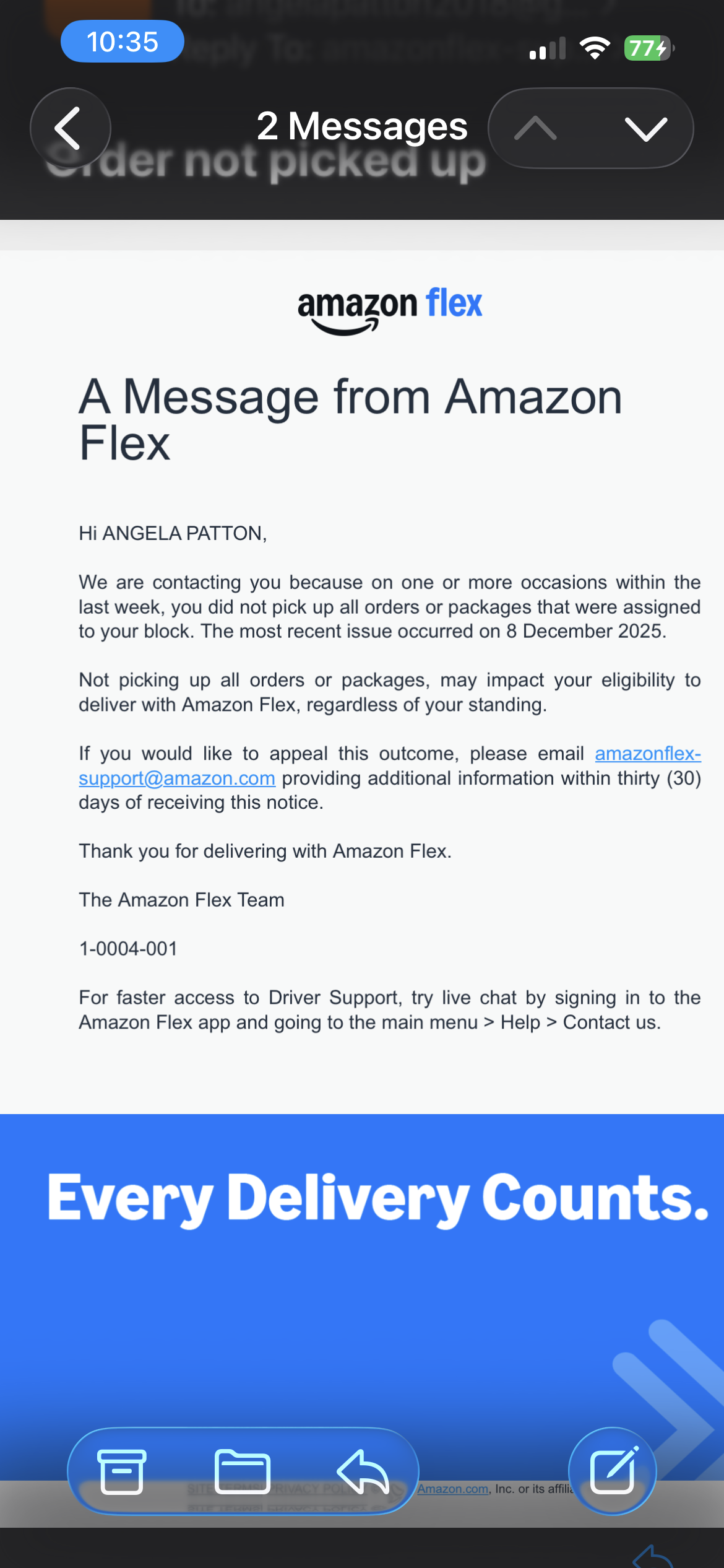When the App Blames You for Its Own Mistakes